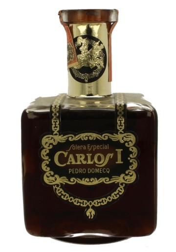 CARLOS I   Brandy solera Especial  Bot.60/70's 75cl 40 % Pedro Domenq