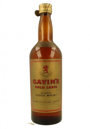 GAVIN'S Gold Label Bot.50/60's 75cl  43% - Blended