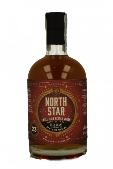 GLEN GRANT 23 years old 1998 70cl 51.2% - North Star