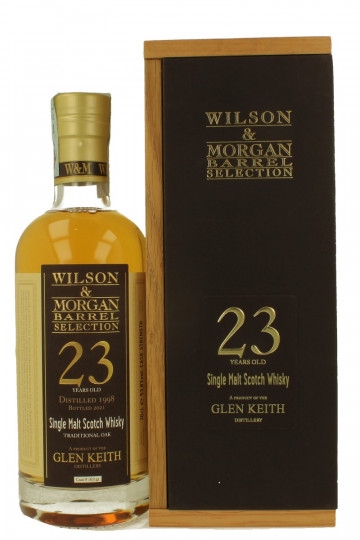 GLEN KEITH 23 Years Old 1998 2021 70cl 53.8% Wilson & Morgan Traditional Oak # 167141