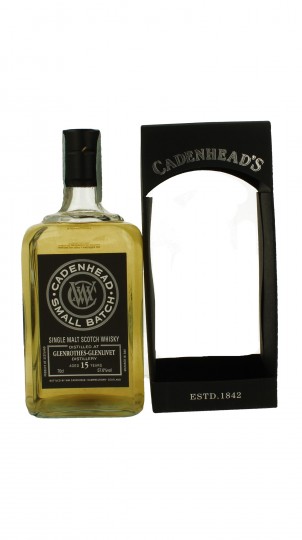 GLENROTHES 15 years old 2001 2016 70cl 57.6% Cadenhead's - Small Batch