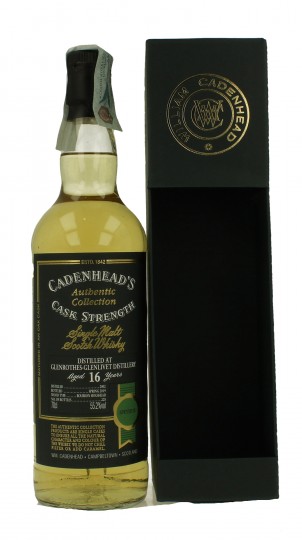 GLENROTHES 16 years old 2002 2019 70cl 55.2% Cadenhead's - Authentic Collection