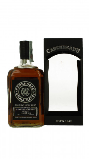 GLENROTHES 20 years old 1997 2018 70cl 56.2% Cadenhead's - Small Batch