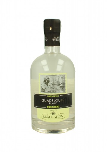 GUADELOUPE BLANC  RUM NATION  70 CL 50% REALEASE 2015