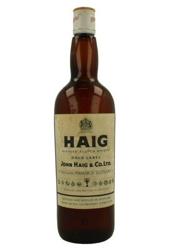 HAIG Gold Label Bot.1960/1970's 75cl 43% John Haigh & Co. - BlendedAn Cnoc, Glenkinchie, Glenlossie, Linkwood, Mannochmore, Teaninic