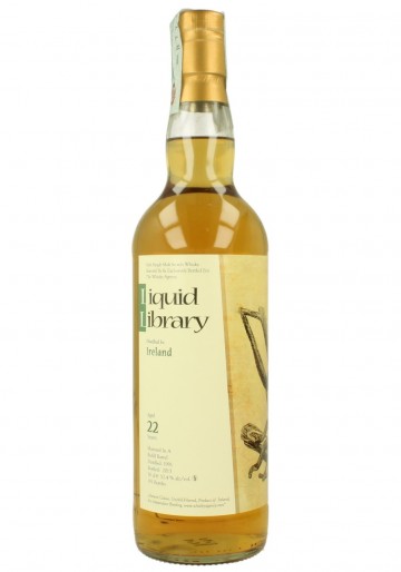 IRISH SINGLE Malt 22yo 1991 2013 70cl 52.4 % The Whisky Agency - Liquid Library