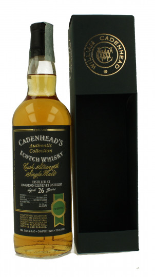 LONGMORN 26 years old 1990 2016 70cl 55.3% Cadenhead's - Authentic Collection