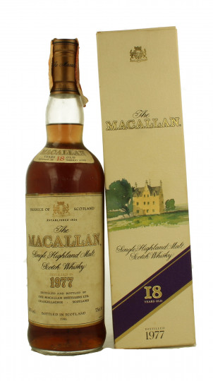 MACALLAN 18 YEARS OLD 1977 1996 70cl 43% OB-