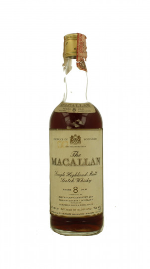 MACALLAN 8 Years Old - Bot.70's-80's 75cl 43% OB- one of the best Macallan ever (is not only 8 yo but probably over 20 yo)