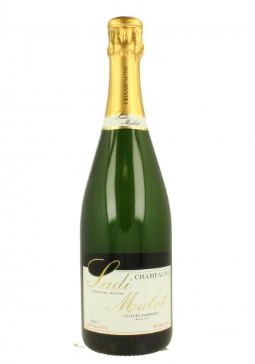 SADI MALOT Champagne Premier Cru 75cl  13% Carte Blanche Brut