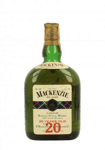 THE REAL MACKENZIE 20yo Bot.early 70's 75cl 43%  - Blended