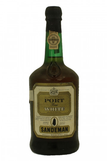 1 Sandeman white Port - Bot.70-80's 75cl 19%