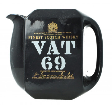 6 Old Ceramic jug Blended whisky Open all pictures to see each one