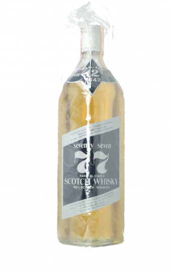 77   Blended  Scotch  Whisky 12 year old - Bot.70's-80's 75cl 43%