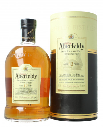 Aberfeldy Speyside Scotch Whisky 12 year old 70cl 40%