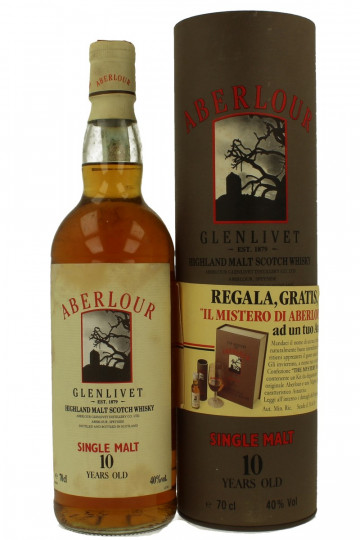 ABERLOUR 10 years old Bot in The 90's 70cl 40%