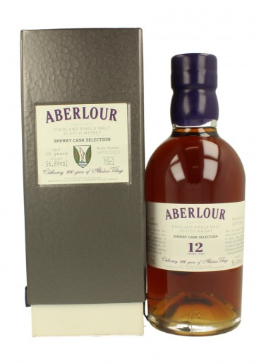 ABERLOUR  12yo 70cl 56.8% OB - 200th Anniversary Aberlour Village