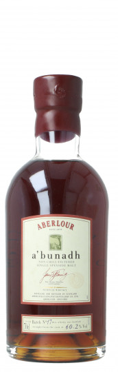 Aberlour  A Bunadh  Speyside  Scotch Whisky 70cl 60.2% OB  - Batch 17