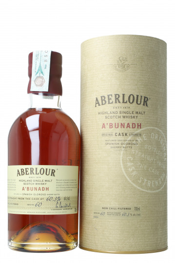 ABERLOUR A'Bunadh  Speyside scotch Whisky 70cl 60.3% OB Cask Strength Batch 60