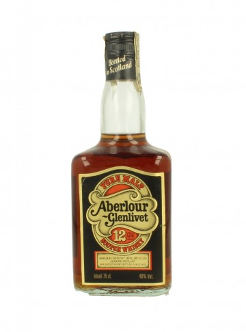 ABERLOUR-GLENLIVET 12yo Bot.80's 75cl 40% OB