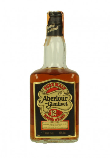 ABERLOUR-GLENLIVET 12yo Bot.80's 75cl 43% OB