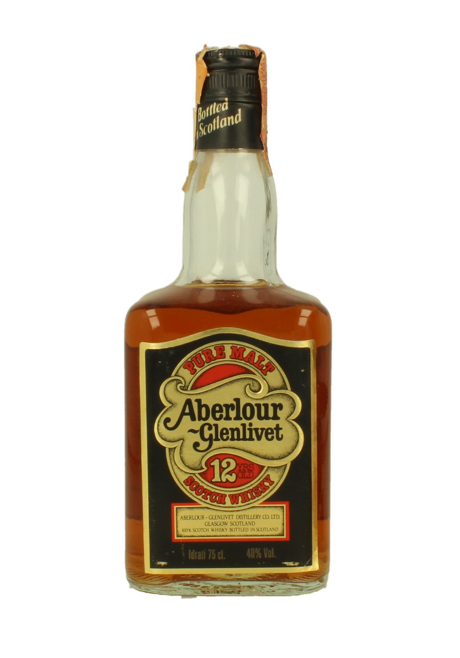 ABERLOUR-GLENLIVET 12yo Bot.80's 75cl 43% OB - Products - Whisky