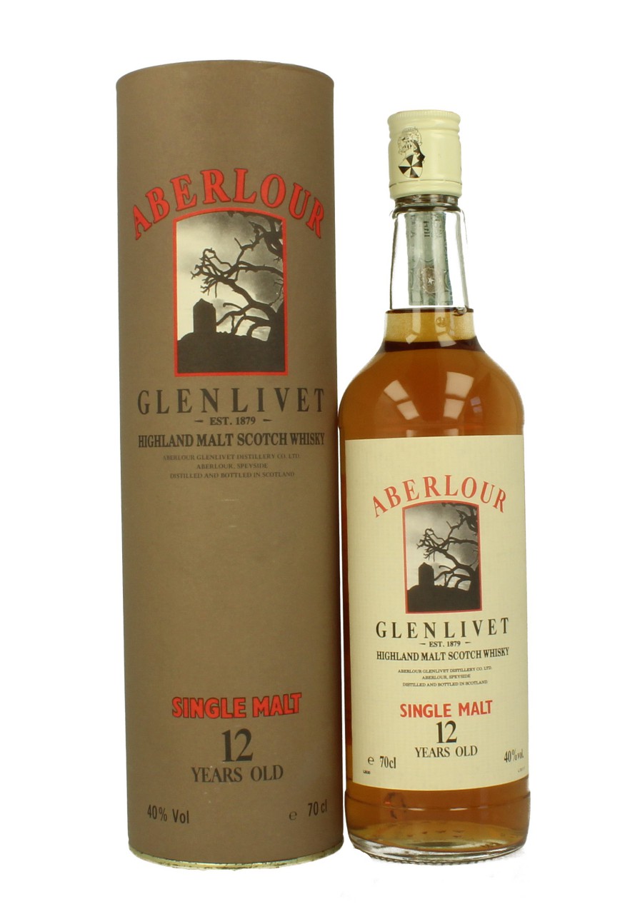 ABERLOUR-GLENLIVET 12yo Bot.90's 70cl 40% OB - Products - Whisky