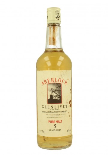 ABERLOUR-GLENLIVET 5yo Bot.80's 75cl 40% OB