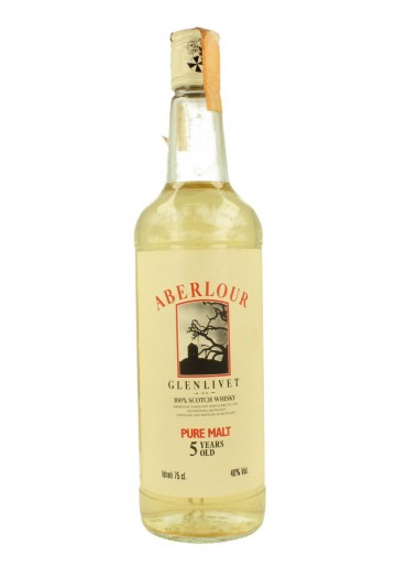 ABERLOUR-GLENLIVET 5yo Bot.80's 75cl 40% OB