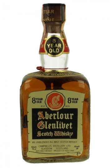 ABERLOUR-Glenlivet 8yo Bot.70's 75cl 50% OB