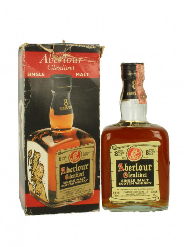 ABERLOUR-GLENLIVET 8yo Bot.80's 75cl 50% OB