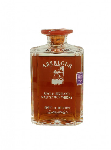 ABERLOUR Special Reserve Bot.80's 75cl 43% OB - Crystal Decanter