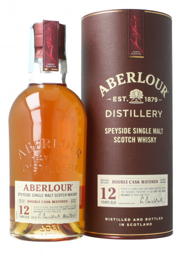 Aberlour  Speyside  Scotch Whisky 12 year old 70cl 40% Double cask matured