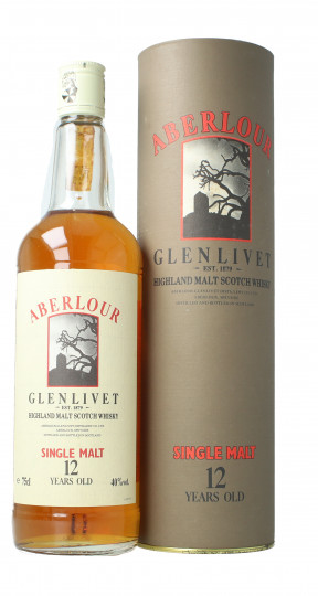 Aberlour  Speyside  Scotch Whisky 12 year old - Bot. in The 80's 75cl 40%