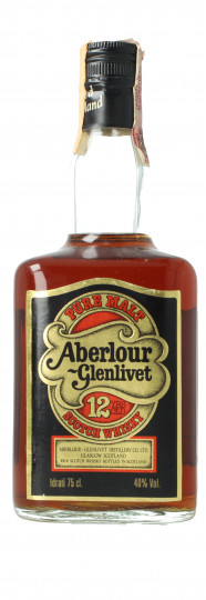 Aberlour Speyside Scotch Whisky 12 Years Old - Bot.70's-80's 75cl 40% OB  -