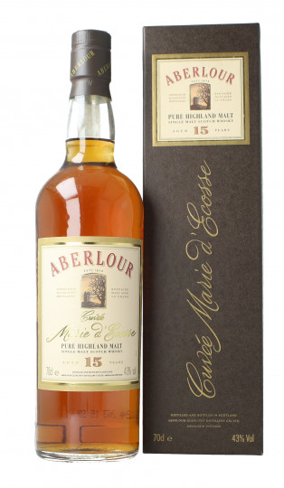 Aberlour  Speyside  Scotch Whisky 15 year old 70cl 43% Cuvee Marie d' Escosse