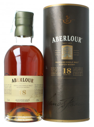 Aberlour  Speyside  Scotch Whisky 18 year old 70cl 43%