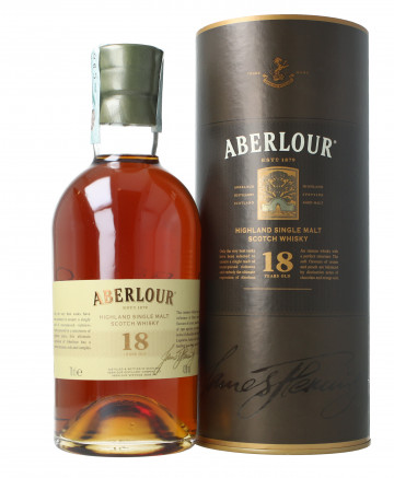 Aberlour Speyside  Scotch Whisky 18 Year old old version 70cl 43% OB-