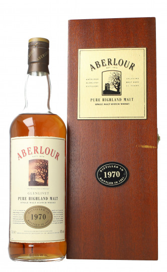 Aberlour  Speyside  Scotch Whisky 1970 1991 75cl 43%