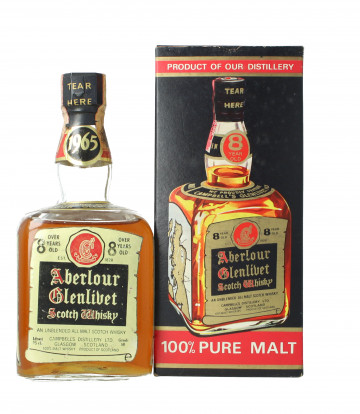 Aberlour  Speyside  Scotch Whisky 8 year old 1965 75cl 50%