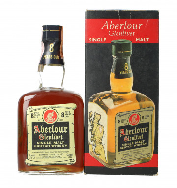 Aberlour  Speyside  Scotch Whisky 8 year old - Bot. in The 70's 75cl 50%