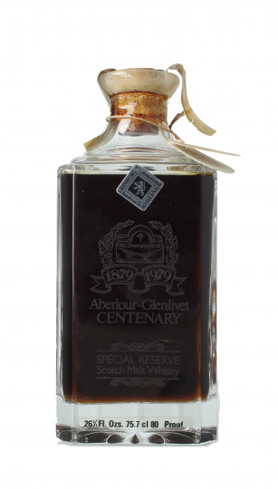 Aberlour Speyside Scotch Whisky - Bot.70's-80's 75.7cl 80 proof Centenary Edition Cristal