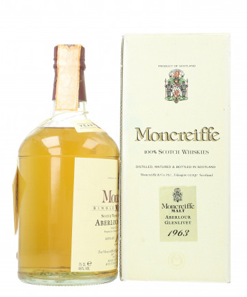 Aberlour Speyside  Single Malt Scotch Whisky 23 Year old 1963 75cl 46% MONCREIFFE