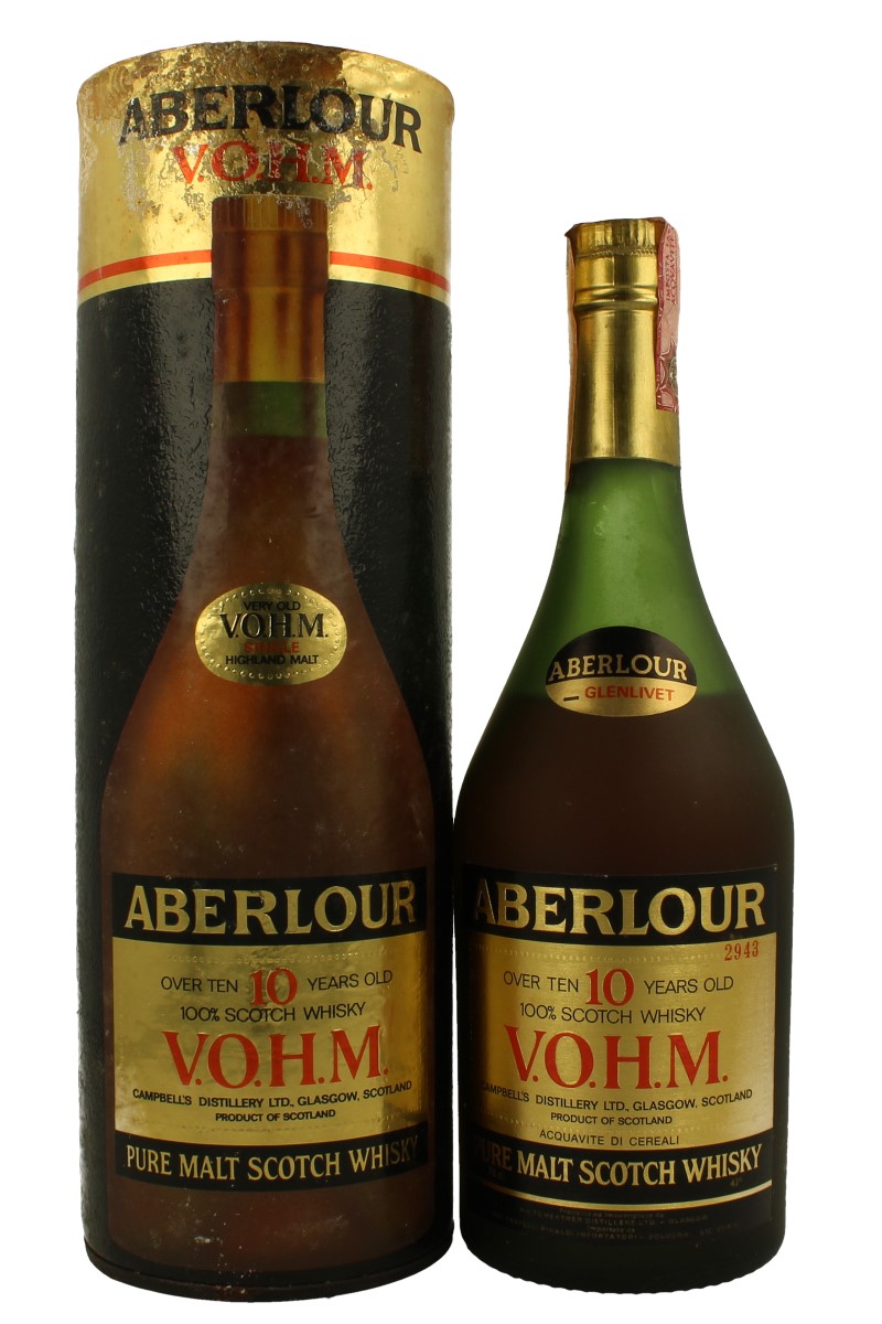 ABERLOUR V.O.H.M 10yo Bot.80's 75cl 43% OB - Products - Whisky