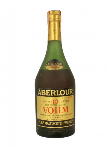 ABERLOUR V.O.H.M 10yo Bot.80's 75cl 43% OB