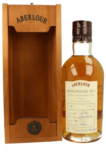 ABERLOUR Warehouse No.1 16yo Bot.1998 70cl 51.4% OB -  Hand Filled #1697