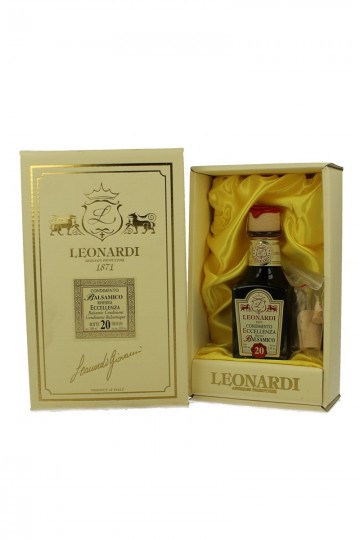 ACETO BALSAMIC VINEGAR IL PATRIARCA 20 TRAVASI 10cl LEONARDI 20 Travasi mean 20 years old