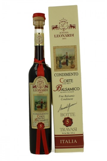 ACETO BALSAMIC VINEGAR Pregiato 5 TRAVASI 10cl LEONARDI 1 Travasi mean 1 years old