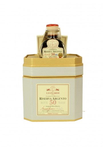 ACETO BALSAMIC VINEGAR RISERVA ARGENTO 50 Travasi 68gr Leonardi Balsamic Vinegar