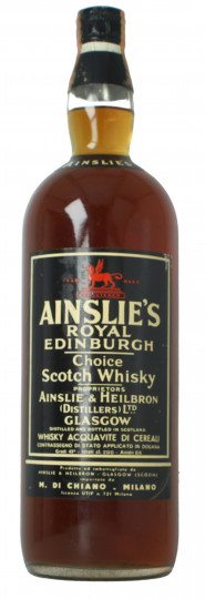 Ainslie's Highland Scotch Whisky (Brora) Bottled 1950-1960  circa 2 litre 43% Ainslie & Heilbron Distillers Magnum Spring cap very rare